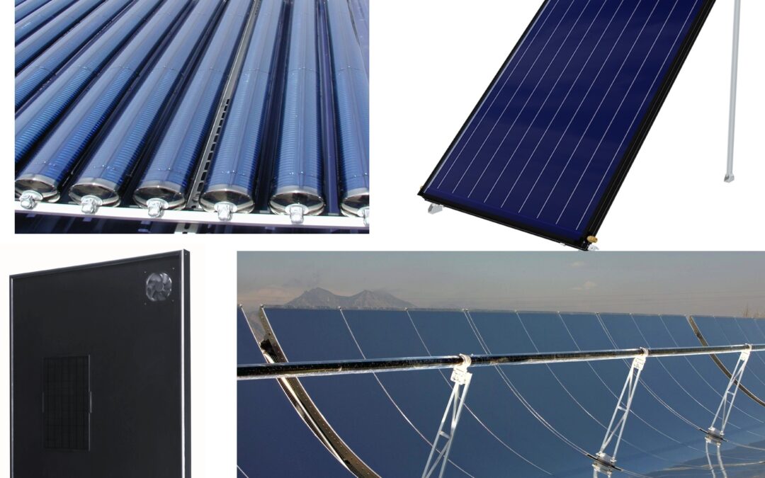 Napkollektor-típusok